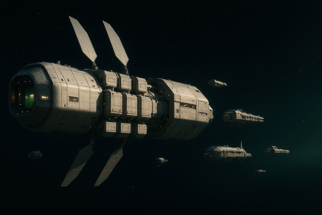 Space travel on Nexia-Prime