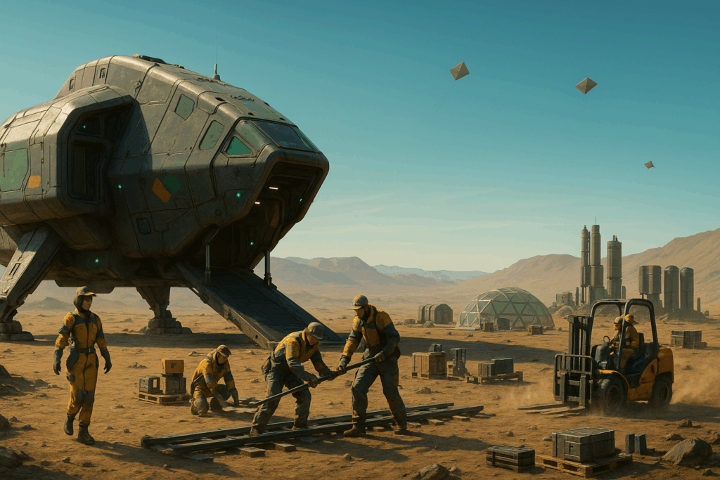 Human colonization of Verkalium